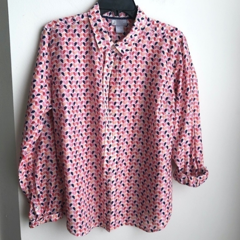 Cotton silk shirt